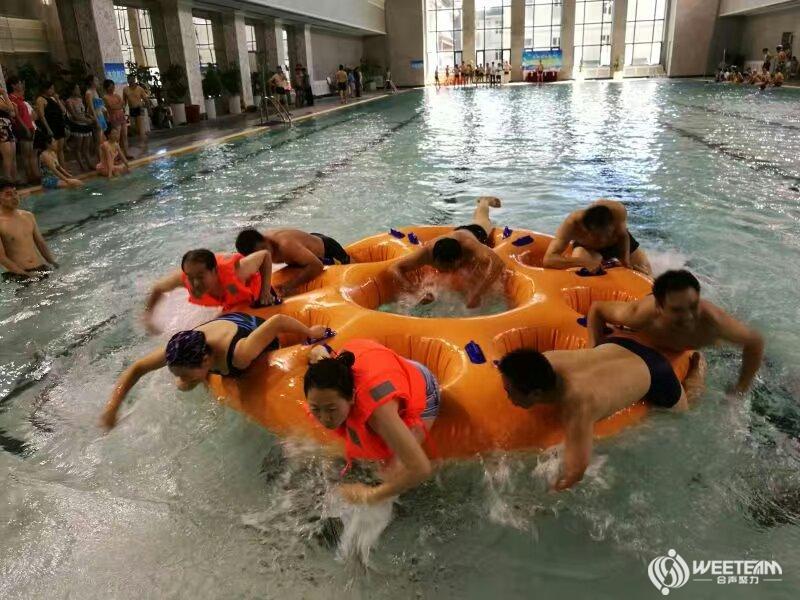 老干部文津俱乐部“水与争锋”水上拓展培训